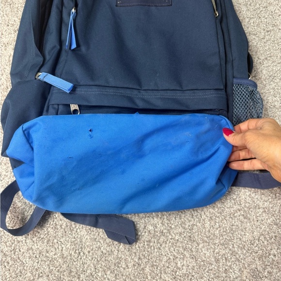 Pre-owned Blue jansport laptop backpack - Picture 5 of 9